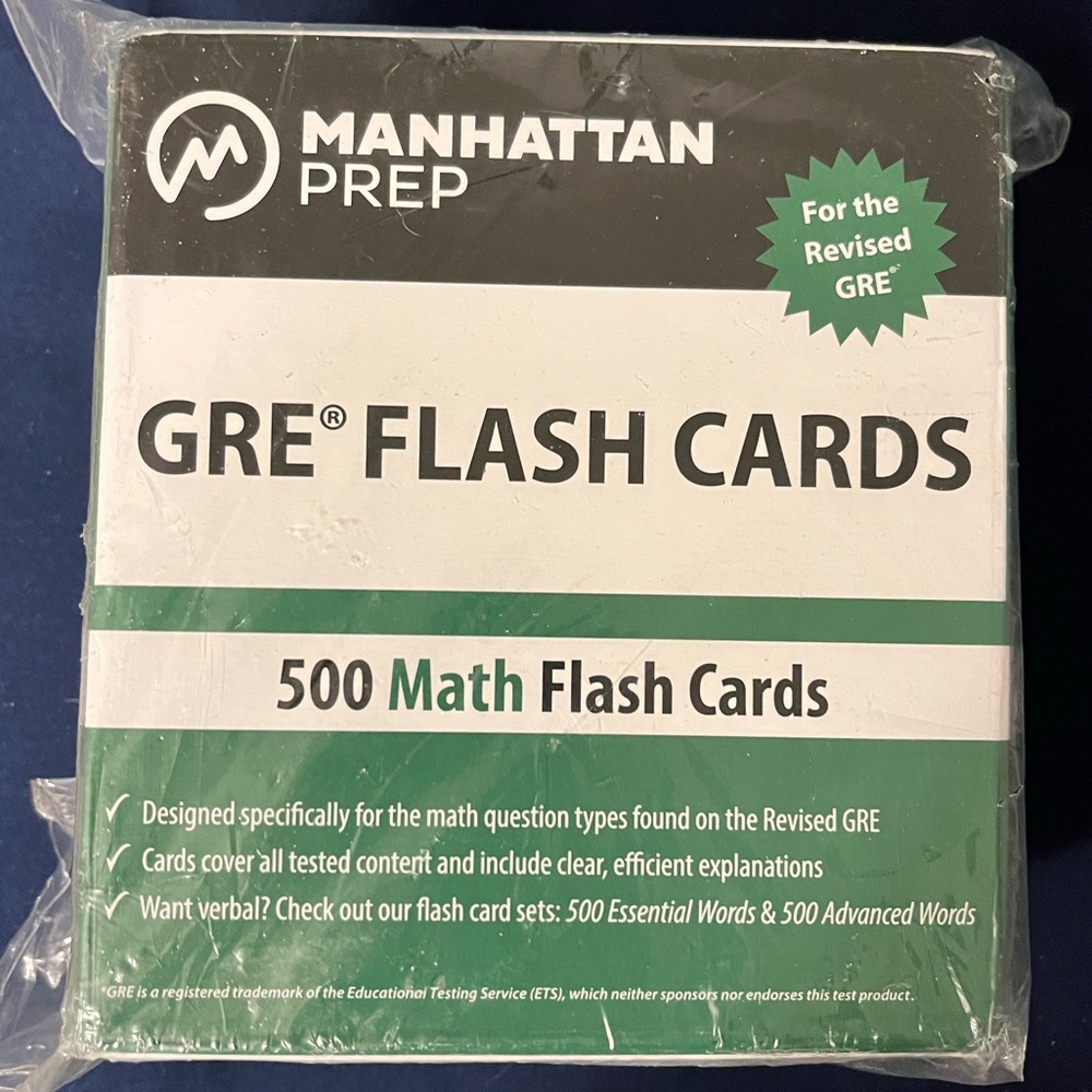 Manhattan Prep GRE Math Flashcards